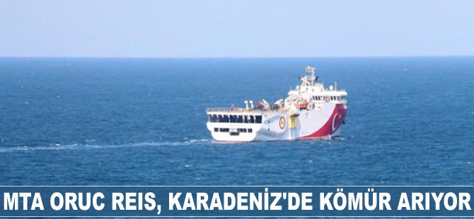 MTA ORUC REIS, Karadeniz’de kömür arıyor