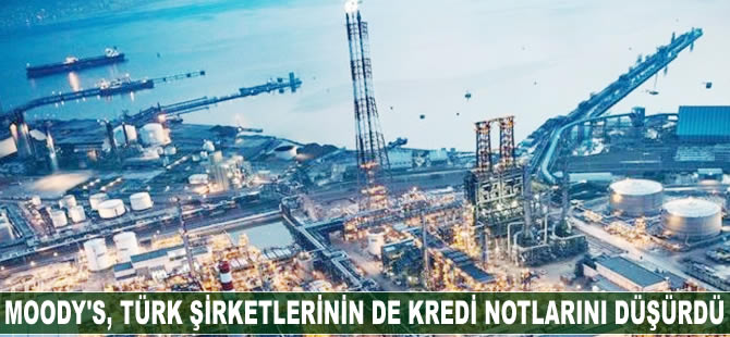 Moody's Türk şirketlerinin de kredi notlarını düşürdü