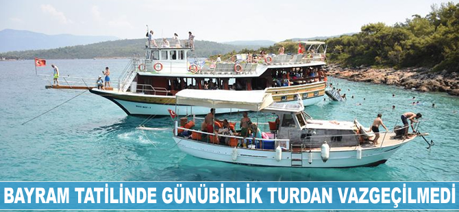 Bayram tatilinde günübirlik turdan vazgeçilmedi