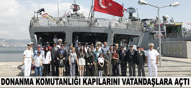 Donanma Komutanlığı kapılarını vatandaşlara açtı
