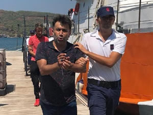 Fethiye'de 34 kaçak göçmen yakalandı