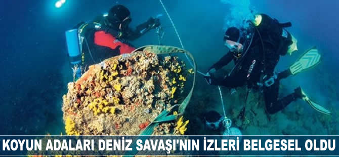 Koyun Adaları Deniz Savaşı’nın izleri belgesel oldu
