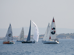 Arkas Aegean Link Regatta'da birinci 'Arnes'