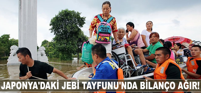 Japonya'daki Jebi Tayfunu'nda bilanço ağır
