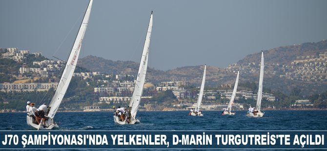 J70 Türkiye Şampiyonası’nda yelkenler, D-Marin Turgutreis’te açıldı