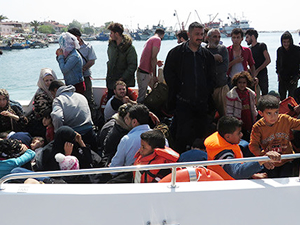 Çanakkale'de 87 kaçak göçmen yakalandı