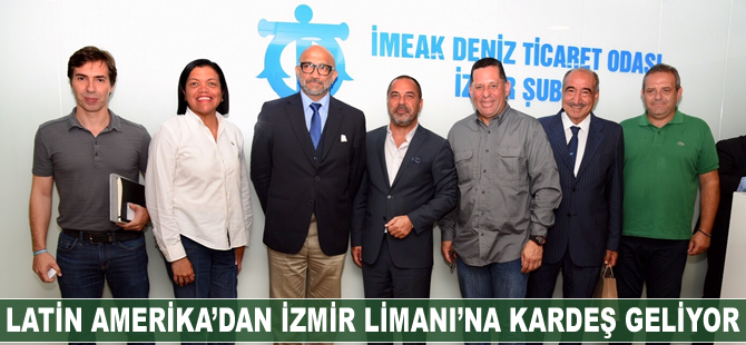 Latin Amerika'dan İzmir Limanı'na kardeş geliyor