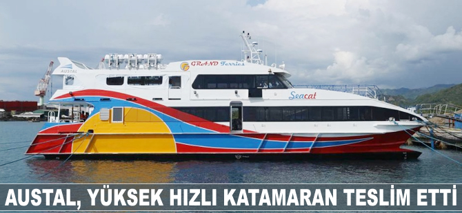 Austal, yüksek hızlı katamaran teslim etti