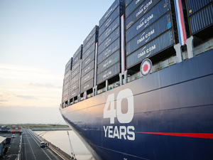 CMA CGM, 40'ıncı yılını kutluyor