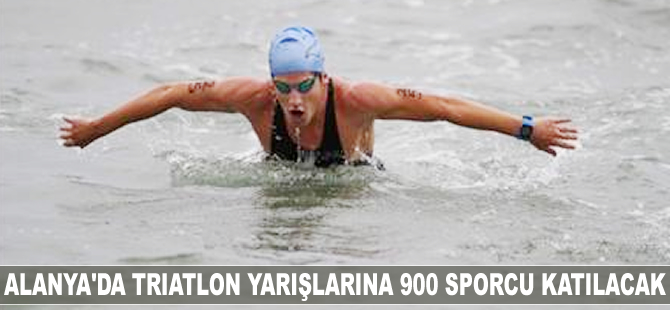 Alanya'da Triatlon heyecanı başladı