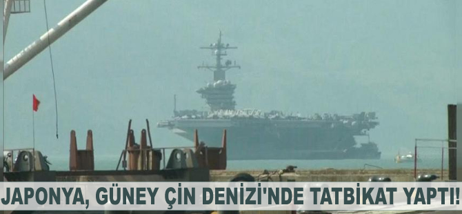 Japonya ilk kez Güney Çin Denizi'nde denizaltı tatbikatı yaptı