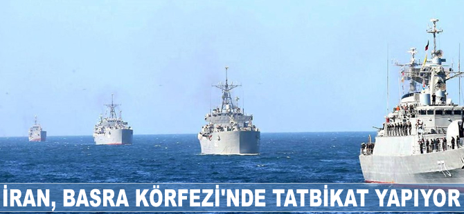 İran, Basra Körfezi'nde tatbikat yapıyor