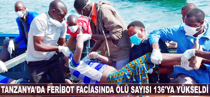 Tanzanya'da feribot faciasında ölü sayısı 136'ya yükseldi