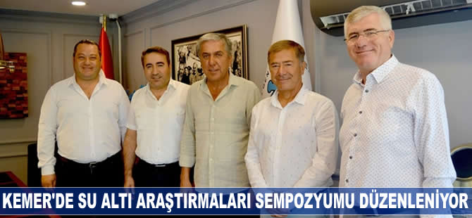 Kemer Deniz Bilimleri Haftası'nda bilimsel toplantılar düzenleniyor