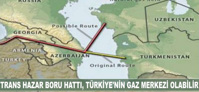 Trans Hazar Boru Hattı, Türkiye'nin gaz merkezi olabilir