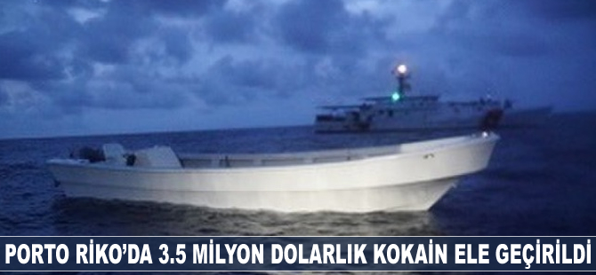 Porto Riko'da 3.5 milyon dolarlık kokain ele geçirildi