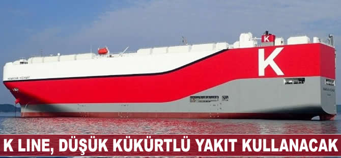 K Line, düşük kükürtlü yakıt kullanacak