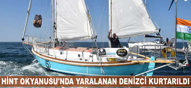 Hint Okyanusu'nda yaralanan denizci kurtarıldı