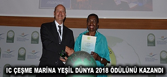 IC Çeşme Marina “Yeşil Dünya 2018 Ödülü"nü kazandı