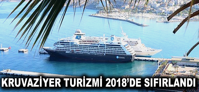 Kruvaziyer turizmi 2018'de sıfırlandı