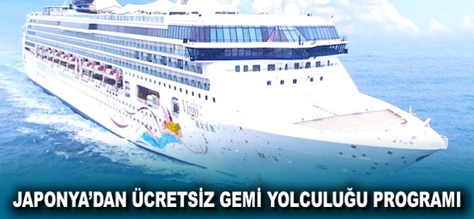 Japonya'dan ücretsiz gemi yolculuğu programı