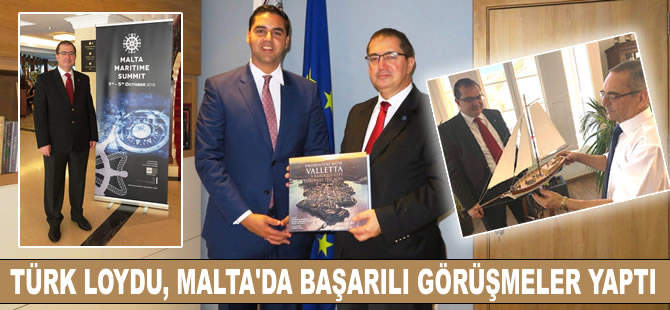 Türk Loydu Heyeti, Malta'da başarılı görüşmeler gerçekleştirdi