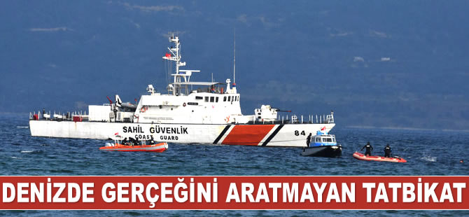 Kepez’de gerçeğini aratmayan uçak kazası tatbikatı