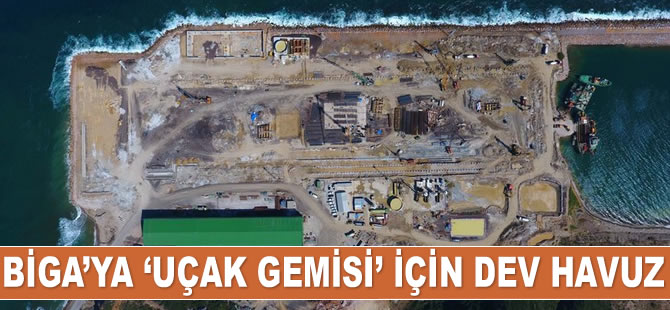 İÇDAŞ, Biga'ya 370 metrelik kuru havuz inşa ediyor