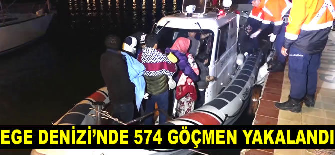İçişleri Bakanlığı: 574 göçmen yakalandı, 8 göçmenin cansız bedenine ulaşıldı