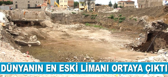 Dünyanın en eski limanlarından Hadrian Limanı, Trabzon'da ortaya çıktı