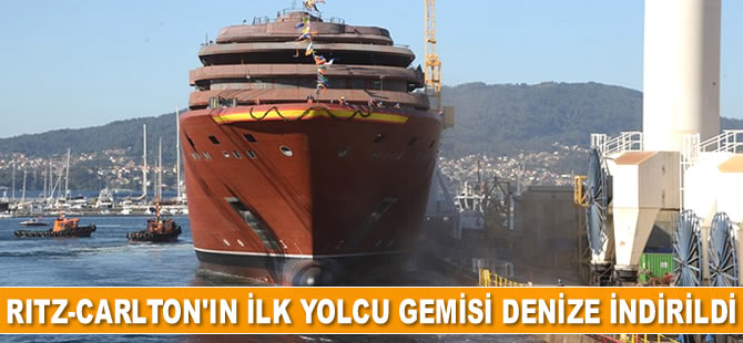 Ritz-Carlton'ın ilk yolcu gemisi Vigo, İspanya’da denize indirildi