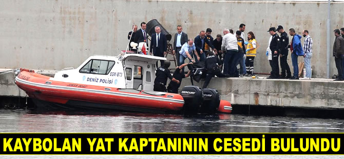 Yalova’da kaybolan yat kaptanının cesedi bulundu