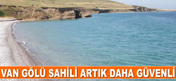 Van Gölü sahili güvenlik korucularına emanet