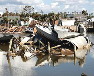 Michael Kasırgası, 19. yüzyıldan kalma gemi enkazlarını ortaya çıkardı