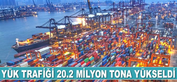 Mersin Limanı'nda yük trafiği 20.2 milyon tona yükseldi