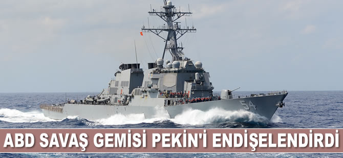 Tayvan Boğazı’ndaki ABD Donanması Pekin'i endişelendirdi