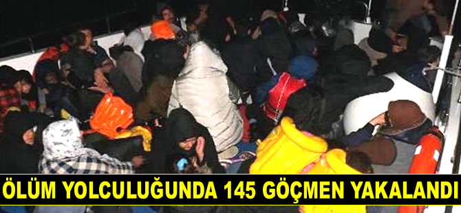 İzmir'de 45 kaçak göçmen yakalandı