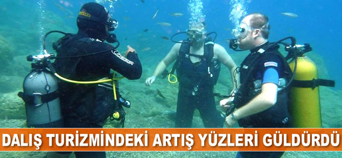 Dalış turizminde büyük artış