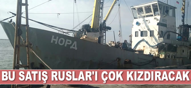 Ukrayna, ‘Nord’ isimli Rus gemisini satacak