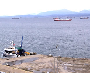 Sinop’ta havalar düzeldi, gemiler limandan ayrıldı