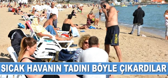 Kuşadası ve Didim’de deniz keyfi