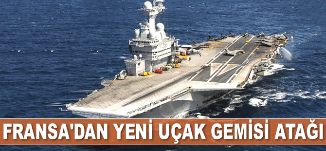 Fransa, yeni uçak gemisi için çalışmalara başladı