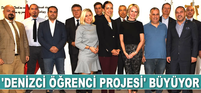 ‘Denizci Öğrenci Projesi’ büyüyerek devam ediyor