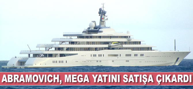 Rus milyarder Roman Abramovich, 'Eclipse' adlı mega yatını satışa çıkardı