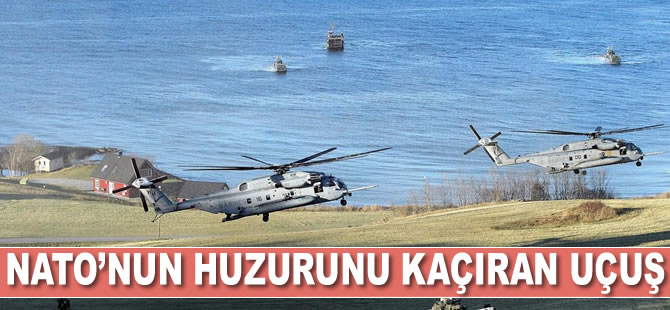 NATO’nun huzurunu kaçıran uçuş