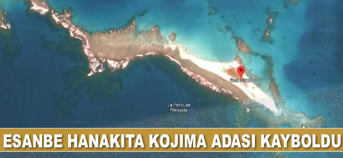 Japonya'da Esanbe Hanakita Kojima Adası kayboldu