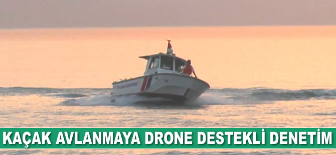 Beyşehir Gölü’nde drone destekli denetim