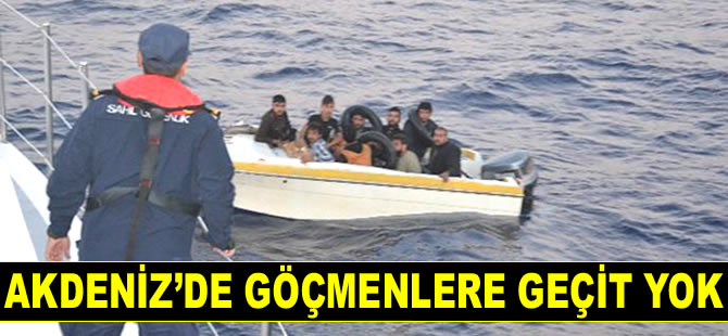 Akdeniz’de göçmenlere geçit yok
