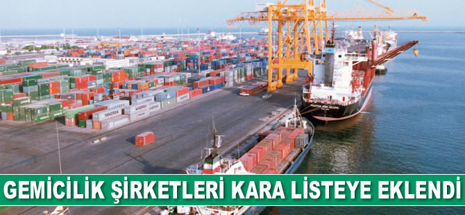 ABD, İran gemicilik şirketlerini kara listeye ekledi