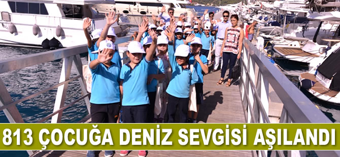 D-Marin Kids ve TURMEPA, 813 çocuğa deniz sevgisini aşıladı